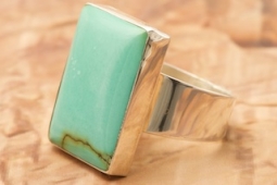 Native American Jewelry Sterling Silver Turquoise Ring